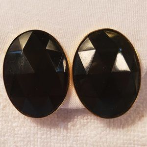Louis Booth Jet Clip on Earrings